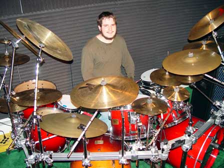 Philip Winter on drums
